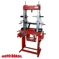 Alinhador Hidr�ulico para Rodas de Motos - 3 Bombas
